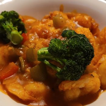 King Crab - Shrimp Jambalaya, but didn't expect the broccoli - Seafood Near Me - Orlando, Florida
