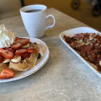 2 Mauro’s Cafe - All star waffle and corned beef hash - Breakfast & Brunch Near Me - Ashland, Massachusetts 2 Mauro’s Cafe - All star waffle and corned beef hash - Breakfast & Brunch Near Me - Ashland, Massachusetts
