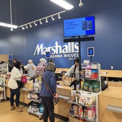 Marshalls - The registers at the Laguna Niguel location. Pretty efficient and friendly