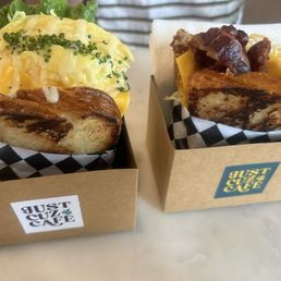 Breakfast sandwiches. Breakfast sandwiches.