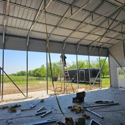 360 Metal Buildings - 30x40x13 Vertical roof w/ Horizontal sides Metal Building