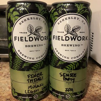 Fieldwork - Finer Things Mosaic Light Lager & Sensee Party - Beer Bar Near Me - San Mateo, California Fieldwork - Finer Things Mosaic Light Lager & Sensee Party - Beer Bar Near Me - San Mateo, California