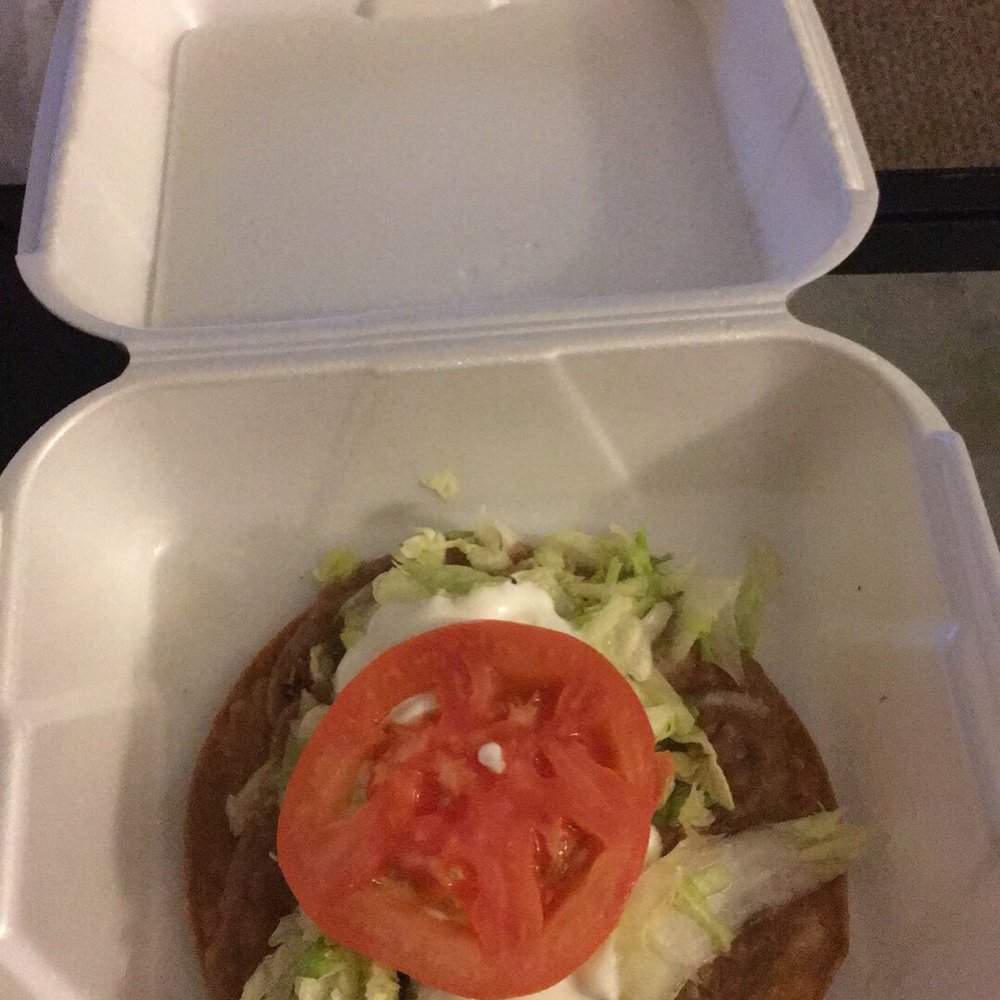 Las Pupusas - Very basic Tostada for $3.75. No cheese not much flavor. - Salvadoran Near Me - Henderson, Nevada Las Pupusas - Very basic Tostada for $3.75. No cheese not much flavor. - Salvadoran Near Me - Henderson, Nevada