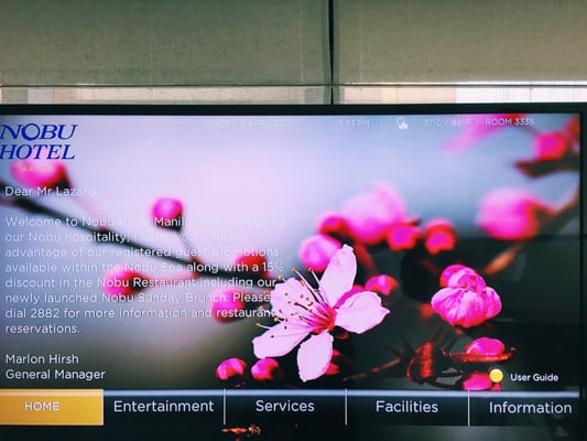 Nobu Hotel, City of Dreams Manila by null