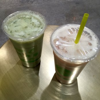 Mr. Green Bubble - Soy matcha milk tea 50% sweet and Earl grey milk tea. - Bubble Tea Near Me - Walnut Creek, California Mr. Green Bubble - Soy matcha milk tea 50% sweet and Earl grey milk tea. - Bubble Tea Near Me - Walnut Creek, California
