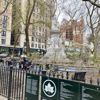 Verdi Square - Taken on a cloudy day 04/14/25. - Parks Near Me - New York, New York Verdi Square - Taken on a cloudy day 04/14/25. - Parks Near Me - New York, New York