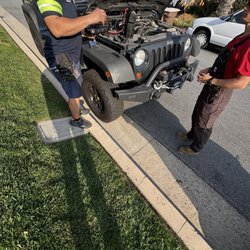 AAA Insurance - Working on battery