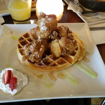 Revelry Kitchen + Bar - Wings and waffles - perfect way to start Sunday - American Near Me - Austin, Texas