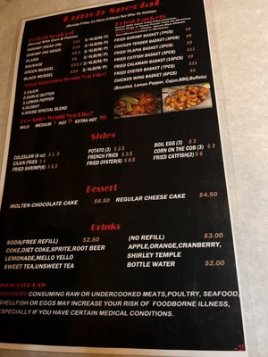 Menu photo 1 cajun wild crab Valdosta, GA Menu photo 1 cajun wild crab Valdosta, GA