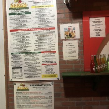 Serg's Mexican Kitchen - Menu - Food Trucks Near Me - Honolulu, Hawaii