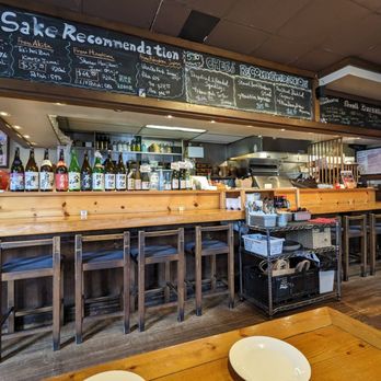Guu with Garlic - Bar seating area - Japanese Near Me - Vancouver, British Columbia