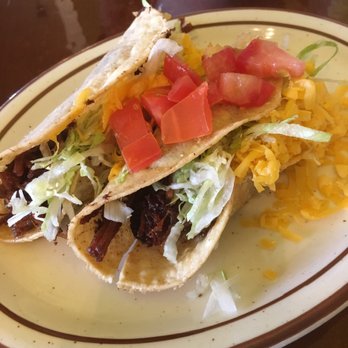 Mitla Cafe - Shredded beef tacos - Mexican Near Me - San Bernardino, California