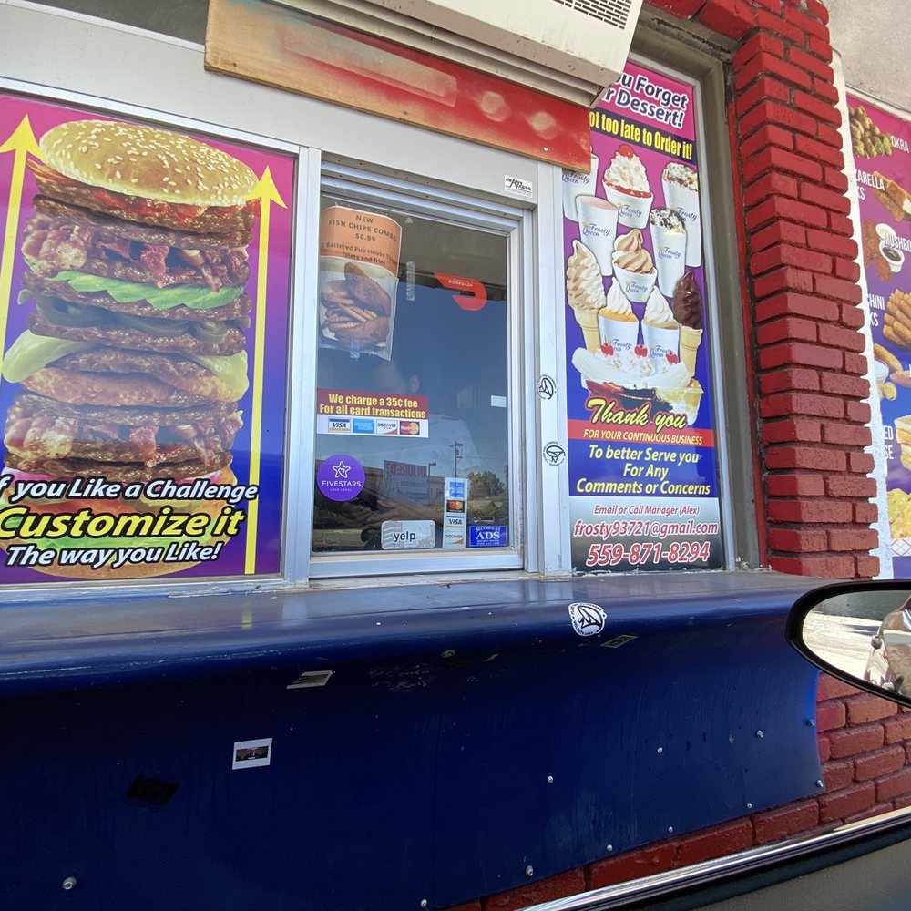 Frosty Queen - problem communicating with guy taking orders. Nothing done right and poor quality.. - Burgers Near Me - Fresno, California Frosty Queen - problem communicating with guy taking orders. Nothing done right and poor quality.. - Burgers Near Me - Fresno, California