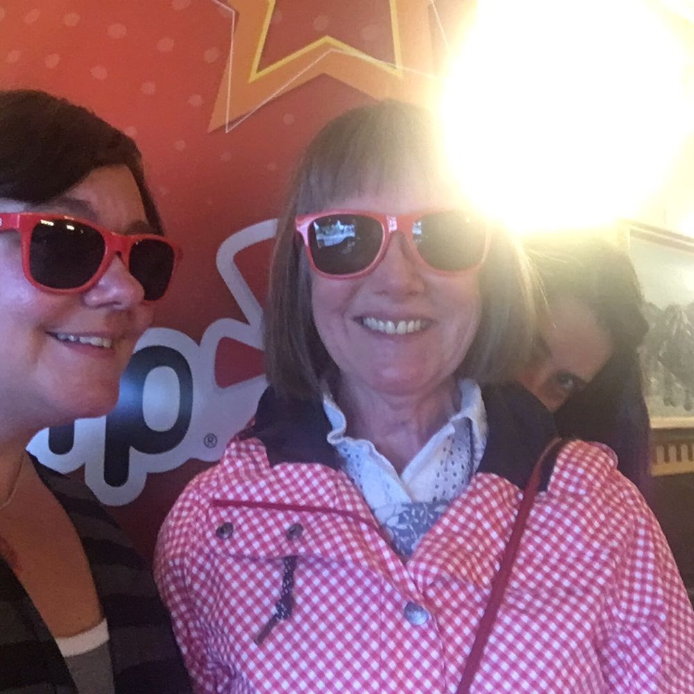 OYE: Yelp's Brinner Bash at Cafe AK - Obligatory selfie! Nice photo bomb Tiffany!! - Yelp Events Near Me - Anchorage, Alaska