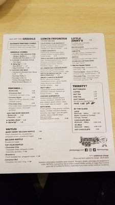 Menu photo 3 Jimmy's Egg Wichita Falls, TX Menu photo 3 Jimmy's Egg Wichita Falls, TX