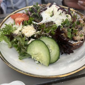 Sugar and Scribe - Wild Mushroom Brunch Toast - Bakeries Near Me - La Jolla, California Sugar and Scribe - Wild Mushroom Brunch Toast - Bakeries Near Me - La Jolla, California