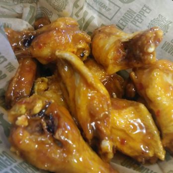 Wingstop - Mango Habanero bone in wings.. sweet with a kick. - Chicken Wings Near Me - Altamonte Springs, Florida Wingstop - Mango Habanero bone in wings.. sweet with a kick. - Chicken Wings Near Me - Altamonte Springs, Florida
