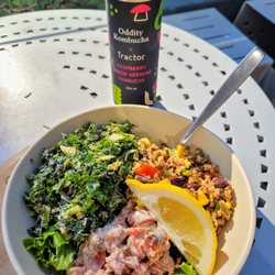 Tractor Foods - Smoked Salmon Bowl w/ Kale and Southwest Quinoa