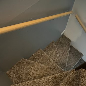 Havens Construction - new spiral stair case also carpeted and built by Havens Construction. - General Contractors Near Me - Bellefonte, Pennsylvania Havens Construction - new spiral stair case also carpeted and built by Havens Construction. - General Contractors Near Me - Bellefonte, Pennsylvania