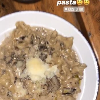 Gusto 101 - Just another view of the amazing mushroom truffle pasta - Italian Near Me - Toronto, Ontario Gusto 101 - Just another view of the amazing mushroom truffle pasta - Italian Near Me - Toronto, Ontario
