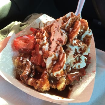 VolksWaffle - I had him go a little bit heavy on the Nutella for me, love it - Desserts Near Me - Carmichael, California VolksWaffle - I had him go a little bit heavy on the Nutella for me, love it - Desserts Near Me - Carmichael, California