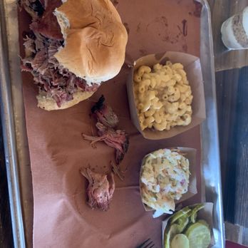 Caldwell County BBQ - El General Patton Sandwich, mac n cheese - Barbeque Near Me - Gilbert, Arizona Caldwell County BBQ - El General Patton Sandwich, mac n cheese - Barbeque Near Me - Gilbert, Arizona