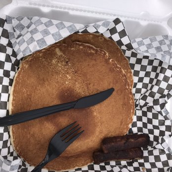 Hungry Hunter Restaurant - My kids pancake and sausage links - Breakfast & Brunch Near Me - Branson, Missouri