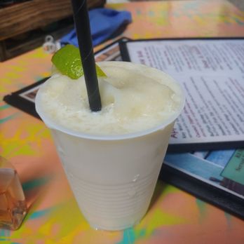 Schooner Wharf Bar - Key lime piña colada - Seafood Near Me - Key West, Florida Schooner Wharf Bar - Key lime piña colada - Seafood Near Me - Key West, Florida