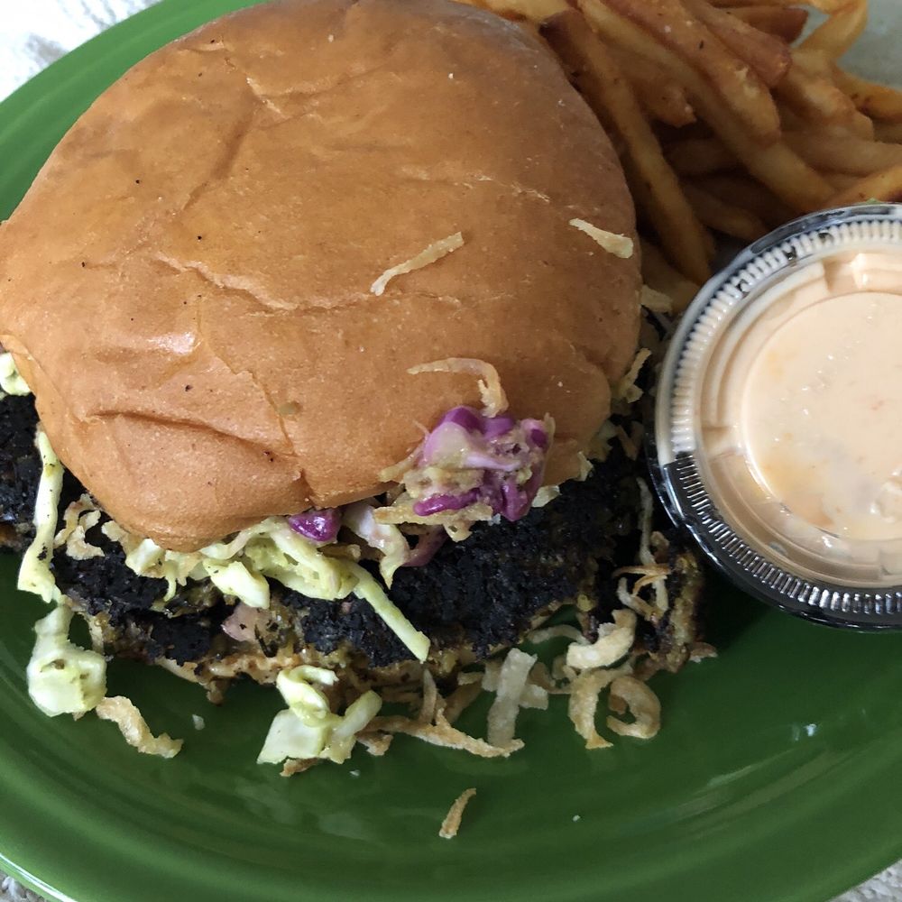 Fox Den - SuperSeed burger, tasty mushroom/seedy patties. - Burgers Near Me - Milwaukee, Wisconsin Fox Den - SuperSeed burger, tasty mushroom/seedy patties. - Burgers Near Me - Milwaukee, Wisconsin