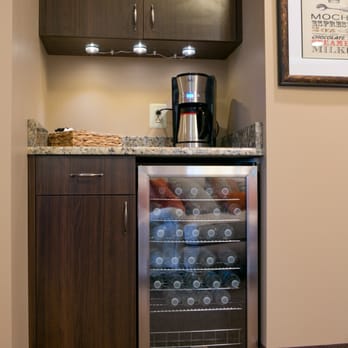 Mor Smiles - Coffee and water bar located in the reception area. Please, help yourself! - General Dentistry Near Me - Lititz, Pennsylvania