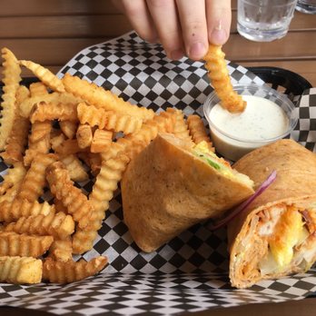Wallaby's Bar & Grille - buffalo wrap - Sports Bars Near Me - Ames, Iowa