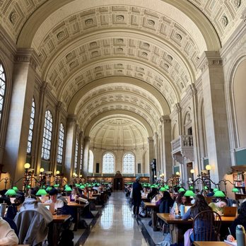 Boston Public Library - Bates Hall - Libraries Near Me - Boston, Massachusetts