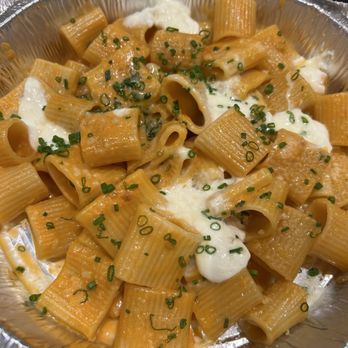 Cafe Al Dente - Rigatoni a la vodka to go! - Italian Near Me - Hilton Head Island, South Carolina