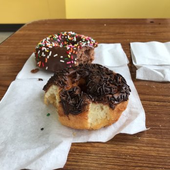 Favorite / Famous Doughnuts - a chocolate frosted donut with sprinkles - Donuts Near Me - Harbor City, California Favorite / Famous Doughnuts - a chocolate frosted donut with sprinkles - Donuts Near Me - Harbor City, California