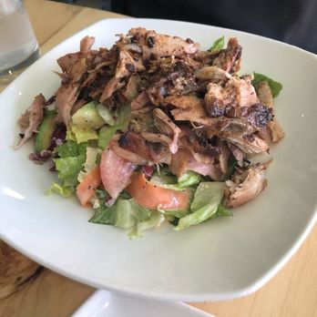Simone's Caribbean Restaurant - Jerk chicken salad - Caribbean Near Me - Toronto, Ontario Simone's Caribbean Restaurant - Jerk chicken salad - Caribbean Near Me - Toronto, Ontario
