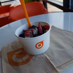 Orange Leaf Frozen Yogurt - First Time Never Been It was really good I had cookies & cream