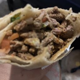 Carne asada burrito no guac