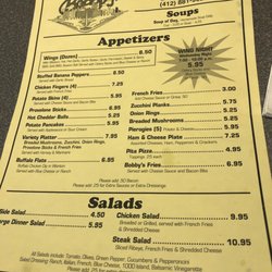 Menu as of 5/5/21
