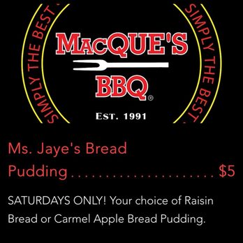 MacQue's Barbeque - Menu - Barbeque Near Me - Elk Grove, California MacQue's Barbeque - Menu - Barbeque Near Me - Elk Grove, California