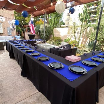 Hibachi Queens - Beautifully set up and great use of the limited space. - Caterers Near Me