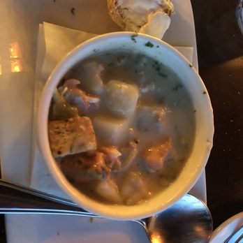 The Boathouse Restaurant - Seafood Chowder. I had already eaten some then remembered to take the pic. - Seafood Near Me - White Rock, British Columbia The Boathouse Restaurant - Seafood Chowder. I had already eaten some then remembered to take the pic. - Seafood Near Me - White Rock, British Columbia