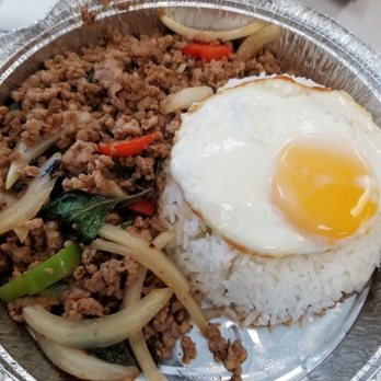 Hug Thai Express - Pad Grapow - Thai Near Me - La Mesa, California Hug Thai Express - Pad Grapow - Thai Near Me - La Mesa, California