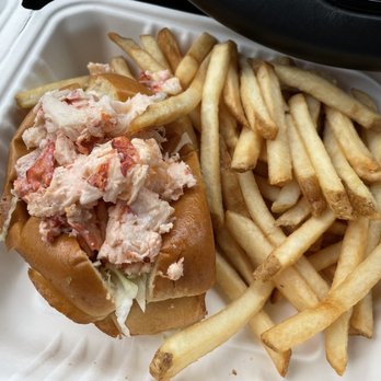 The Lobster Trap - Lobster Roll and Fries - Seafood Near Me - Bourne, Massachusetts