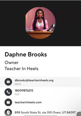 Teacher In Heels