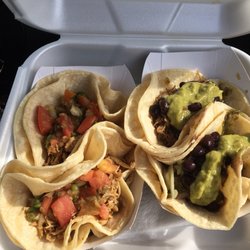 Phat Kat Taco's - Chicken and Steak tacos