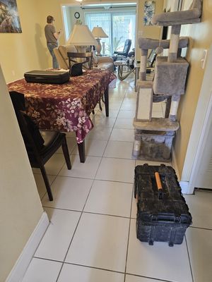 vinyl install boca raton - floor needed an upgrade to the current day