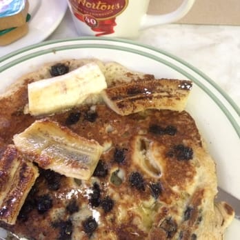 Diner Deluxe - Blueberry banana pancakes made with quinoa - Diners Near Me - Calgary, Alberta Diner Deluxe - Blueberry banana pancakes made with quinoa - Diners Near Me - Calgary, Alberta