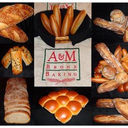 A&M Bronx Baking - A few types of the bread we offer.