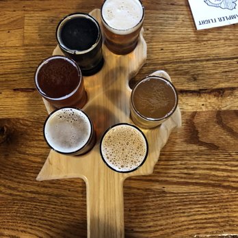 The Mitten Brewing - Beer Flight - Breweries Near Me - Grand Rapids, Michigan