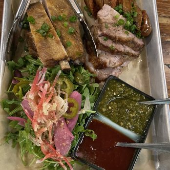 Spinning Bones - Three 3 Little Pigs - New American Near Me - Alameda, California Spinning Bones - Three 3 Little Pigs - New American Near Me - Alameda, California